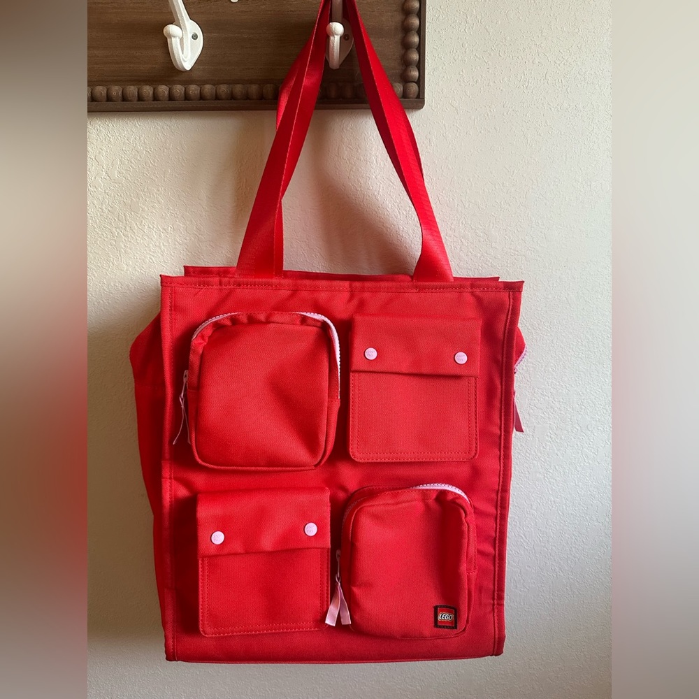 LEGO x Target collab utility tote bag